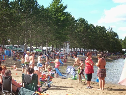 Camping Plage Des Sables Inc Princeville Qc